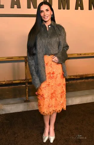 Demi Moore's Age-Defying Red Carpet Elegance