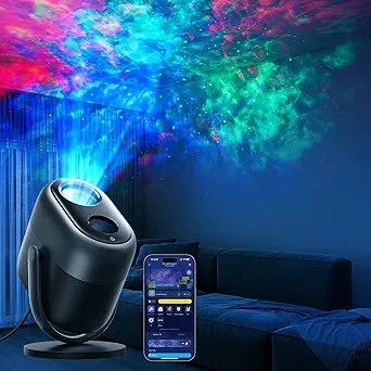 150 Trending Home Decor Products 4 Govee Star Projector Lights, 7-Zone Colorful Nebula Effect, Compatible with Matter and Alexa, 540ft² Coverage, LED Ceiling Lights for Bedroom, 18 White Noise, Room Decor, Gift for Kids, Sleep Lamp