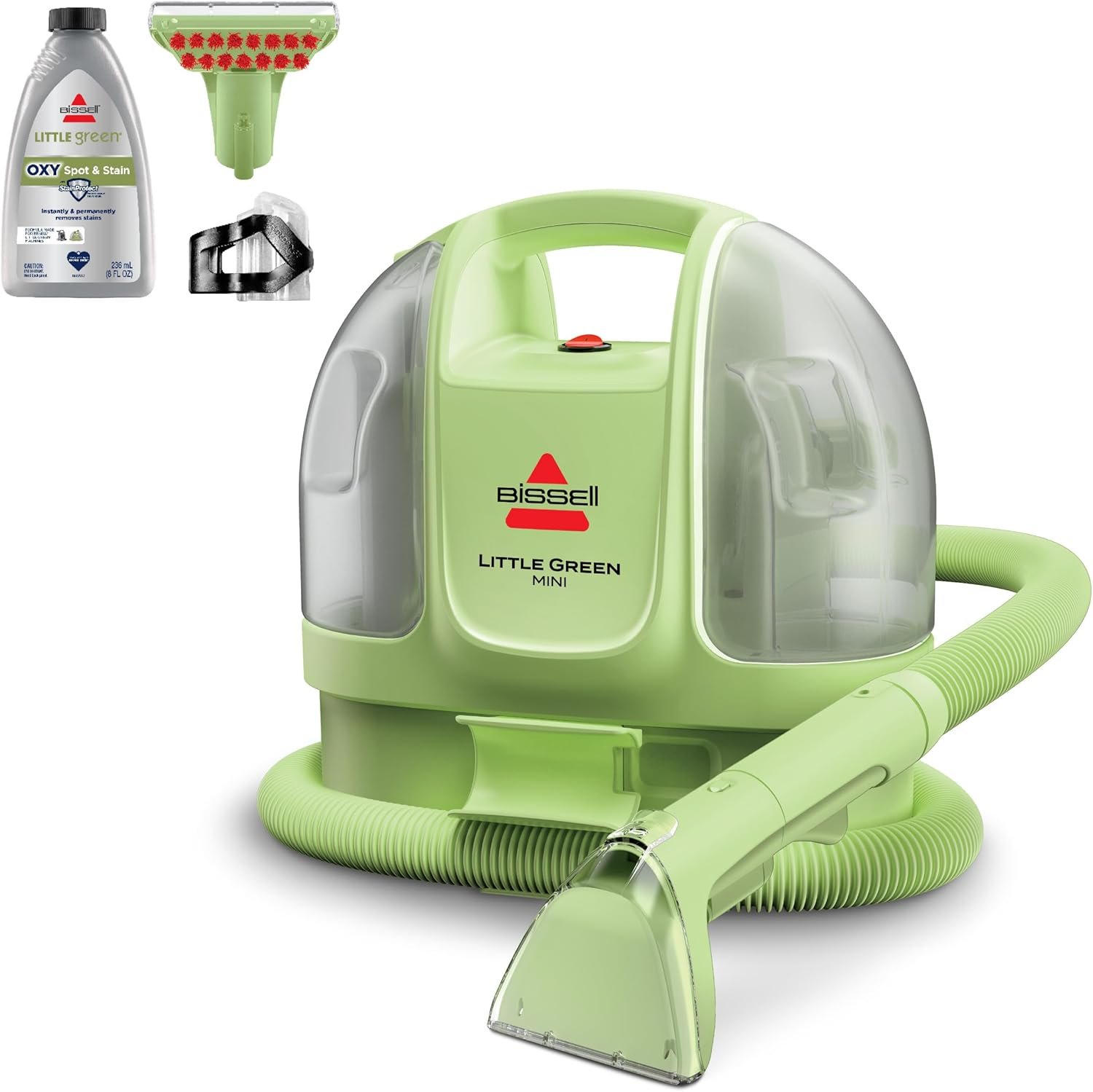 150 Trending Home Decor Products 8 BISSELL Little Green Mini Portable Carpet and Upholstery Deep Cleaner, Car/Auto Detailer, with HydroRinse Self-Cleaning Tool and 4" Tough Stain Tool, Tea Green, 4075