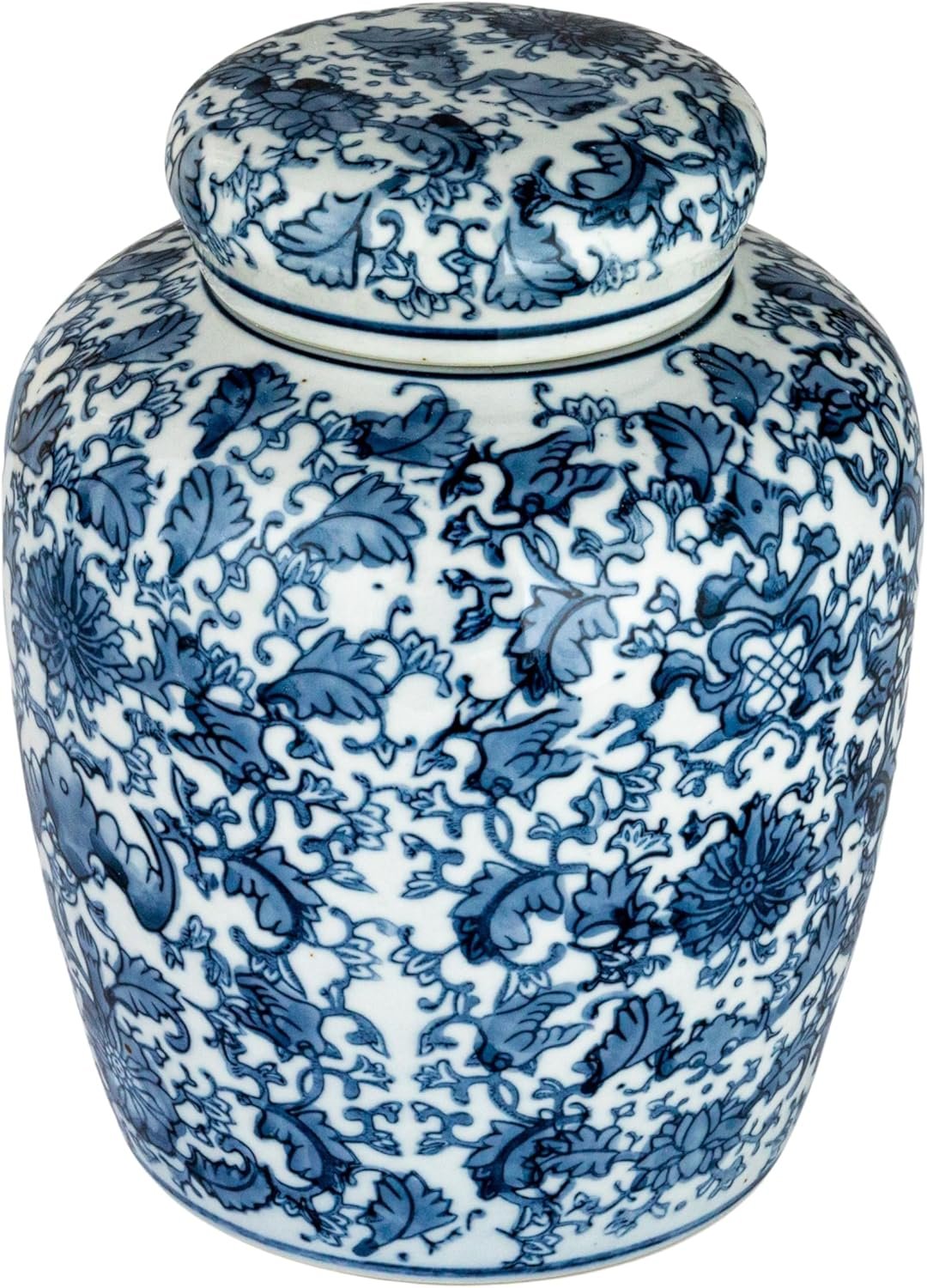 150 Trending Home Decor Products 19 Decorative Blue and White Ceramic Ginger Jar with Lid