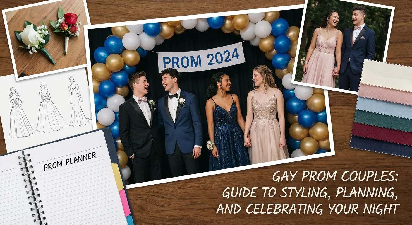 Gay Prom Couples: Guide to Styling, Planning, and Celebrating Your Night 1 Gay Prom Couples
