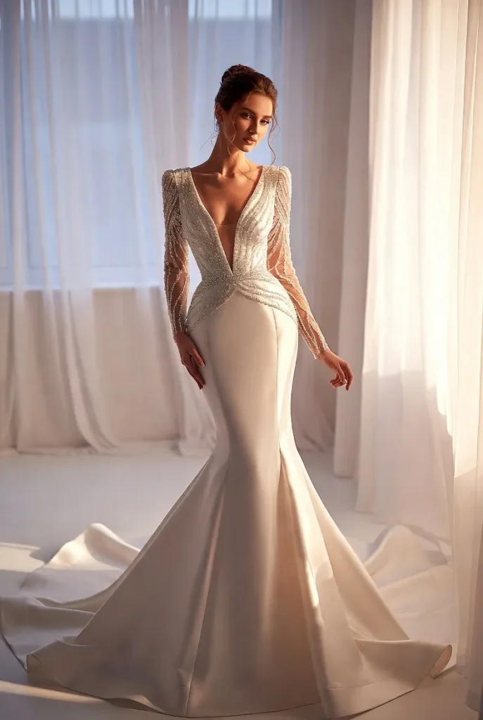 10 Mermaid Wedding Dresses That Will Make You Look and Feel Absolutely Stunning