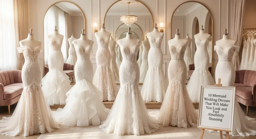 10 Mermaid Wedding Dresses That Will Make You Look and Feel Absolutely Stunning