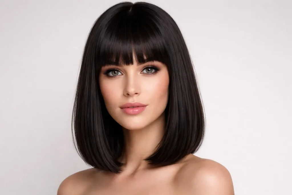 45 Stylish Shoulder Length Haircuts for Women Over 60