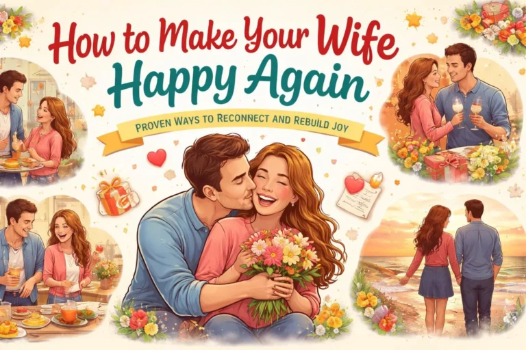 How to Make Your Wife Happy Again