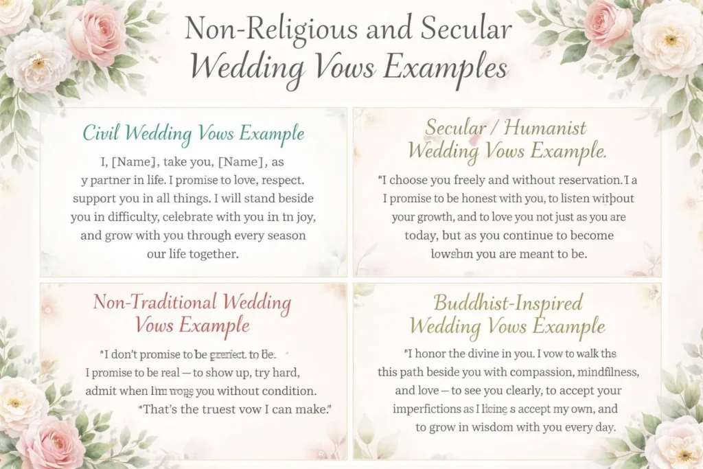 Wedding Vows Examples: Heartfelt, Personal & Unique Vows for Every Couple