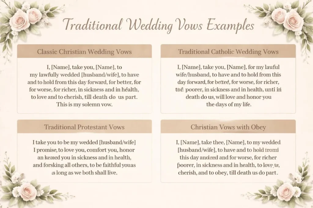 Wedding Vows Examples: Heartfelt, Personal & Unique Vows for Every Couple