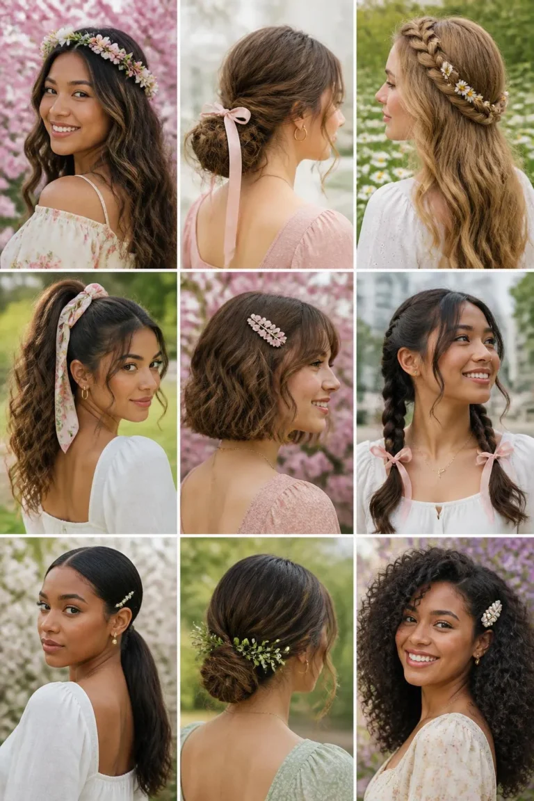15 Cute Spring Hairstyles For Woman 5 Cute Spring Hairstyles For Woman