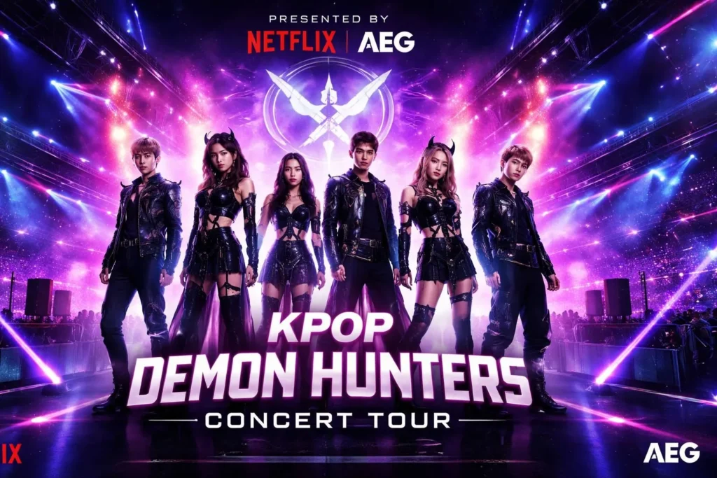KPop Demon Hunters Concert Tour: Netflix and AEG Presents Bring Huntrix to Life on Stage
