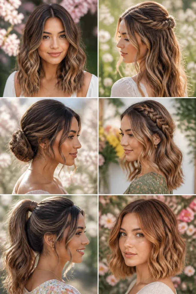 15 Cute Spring Hairstyles For Woman 1 15 Cute Spring Hairstyles For Woman