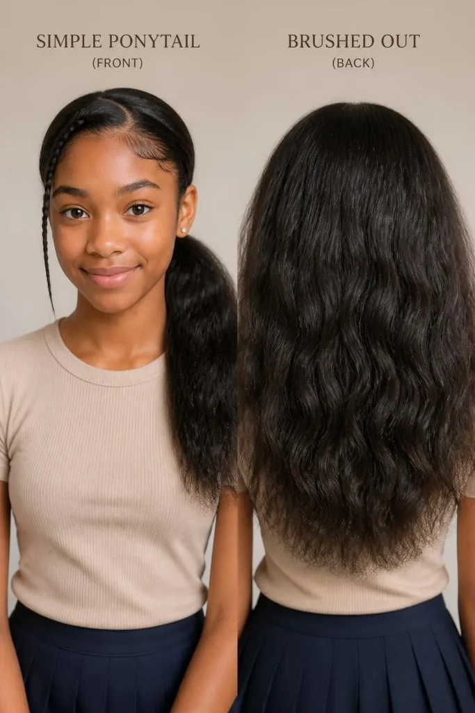 15 Easy Back-to-School Hairstyles You Can Actually Do in 5 Minutes 11 15 Easy Back-to-School Hairstyles You Can Actually Do in 5 Minutes