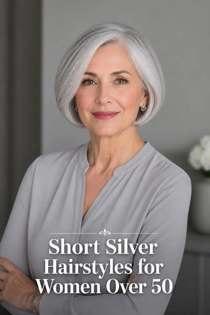 Short Silver Hairstyles for Women Over 50 That Look Absolutely Stunning in 2026
