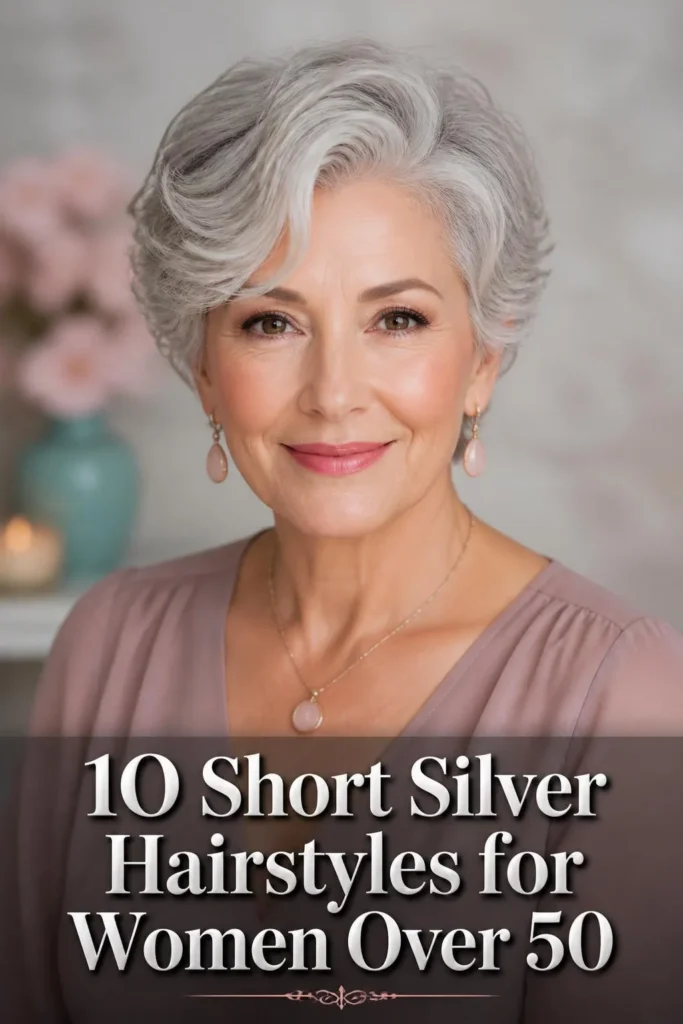 Short Silver Hairstyles for Women Over 50 That Look Absolutely Stunning in 2026