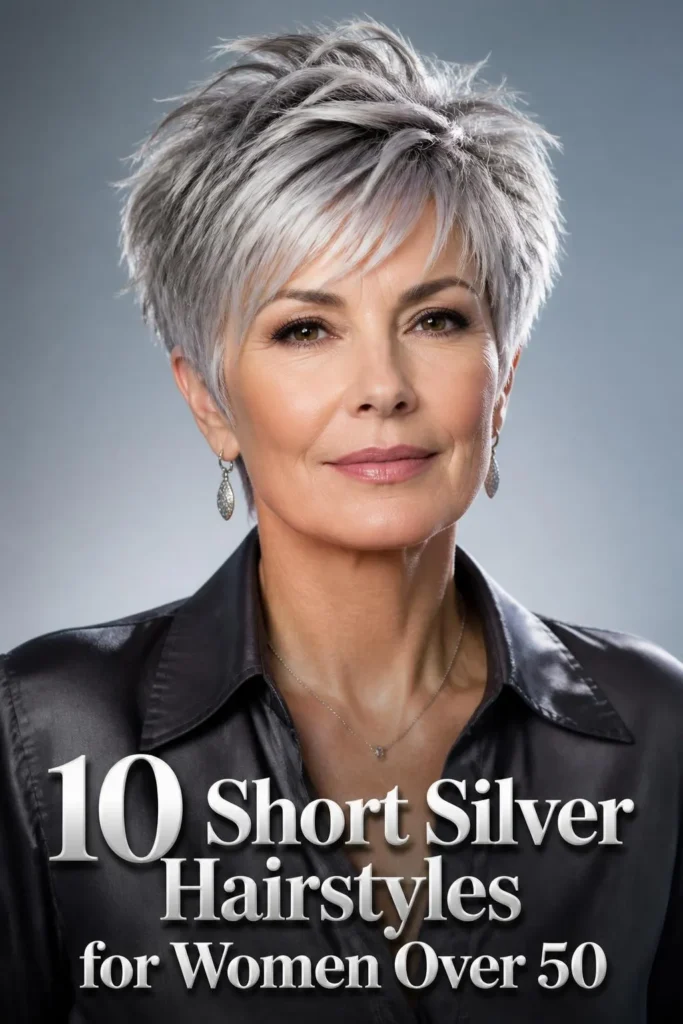 Short Silver Hairstyles for Women Over 50 That Look Absolutely Stunning in 2026