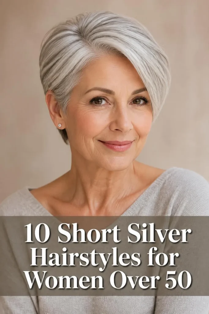 Short Silver Hairstyles for Women Over 50 That Look Absolutely Stunning in 2026