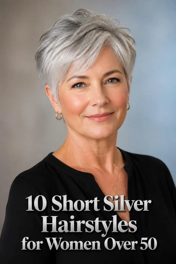 Short Silver Hairstyles for Women Over 50 That Look Absolutely Stunning in 2026