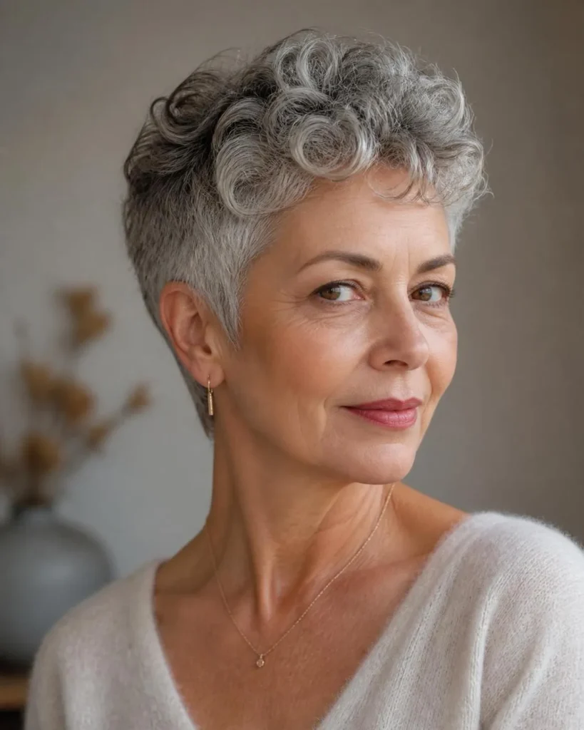 25+ Textured Pixie Razor Cut Hairstyles for Women Over 60 That Look Effortlessly Modern