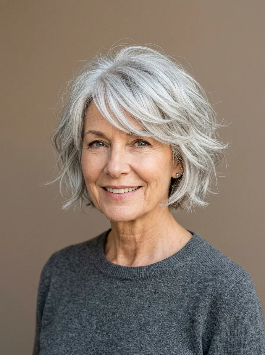 25 Choppy Bob Haircuts for Women Over 60 to Try in 2026