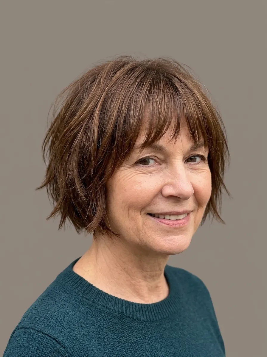 25 Choppy Bob Haircuts for Women Over 60 to Try in 2026