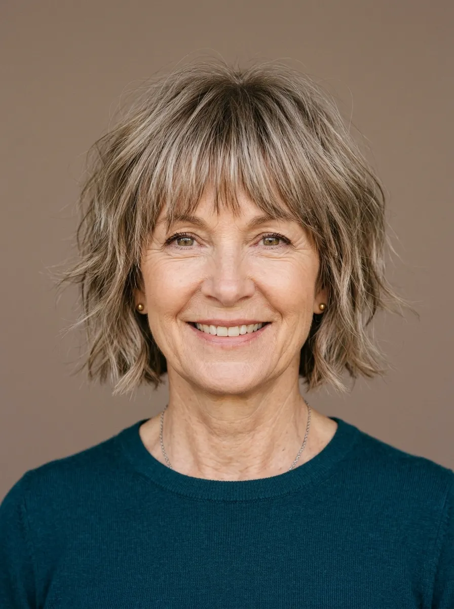 25 Choppy Bob Haircuts for Women Over 60 to Try in 2026