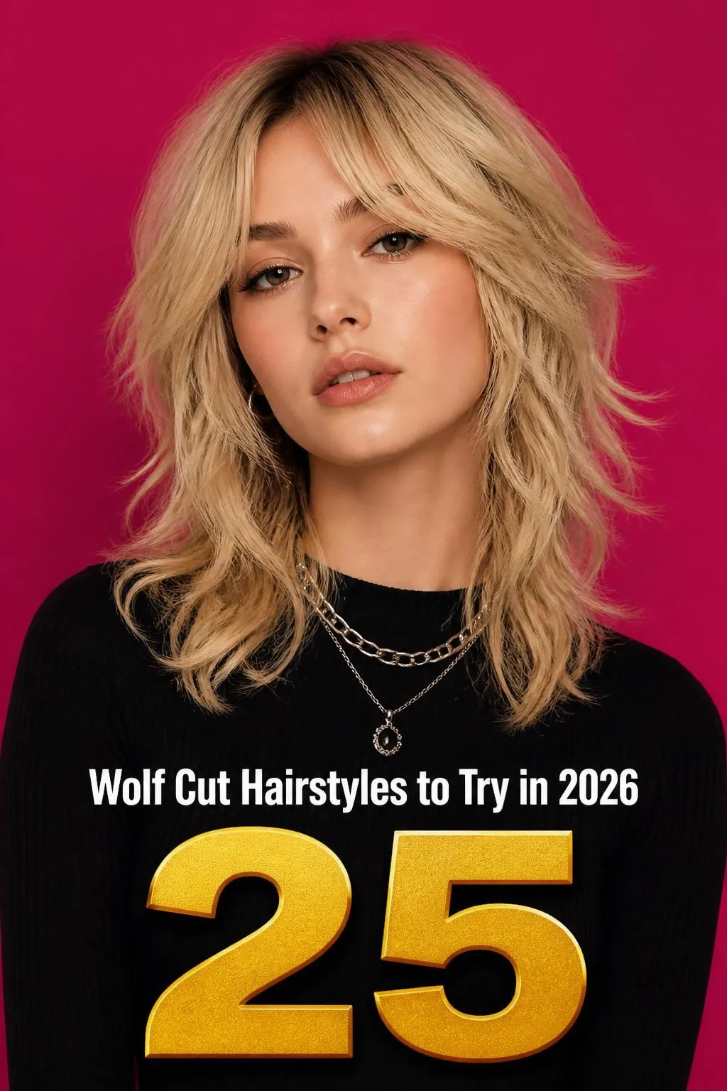 25 Wolf Cut Hairstyles to Try in 2026: Edgy, Textured & Pinterest-Ready Looks