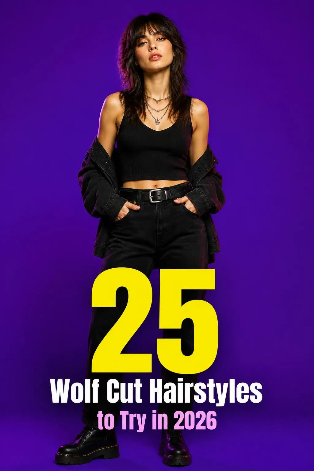 25 Wolf Cut Hairstyles to Try in 2026: Edgy, Textured & Pinterest-Ready Looks