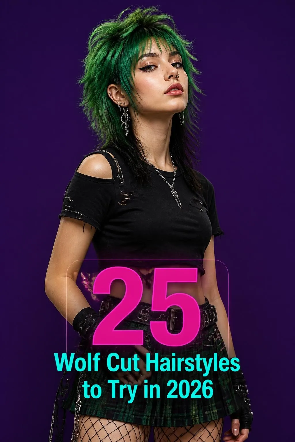 25 Wolf Cut Hairstyles to Try in 2026: Edgy, Textured & Pinterest-Ready Looks