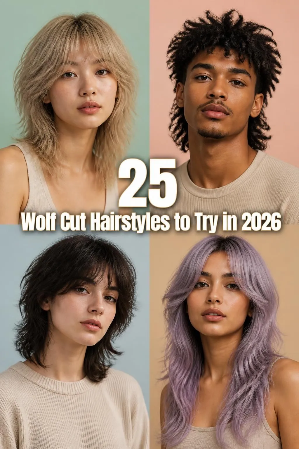 25 Wolf Cut Hairstyles to Try in 2026: Edgy, Textured & Pinterest-Ready Looks