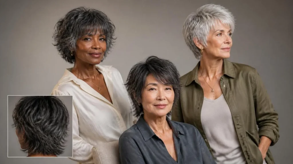 23 Short Shag Haircuts for Women Over 60 That Are Effortlessly Stylish 1 Short Shag Haircuts for Women Over 60 That Are Effortlessly Stylish