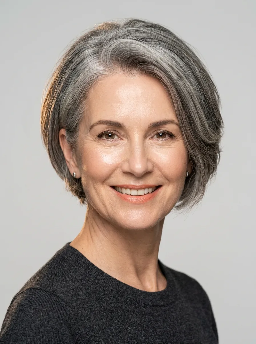 20 Bob Hairstyles for Women Over 60 That Are Easy to Style in 2026