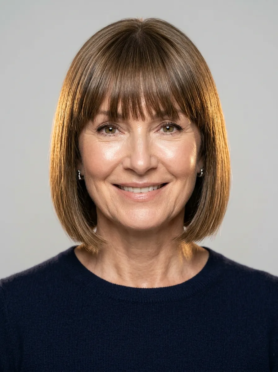 20 Bob Hairstyles for Women Over 60 That Are Easy to Style in 2026