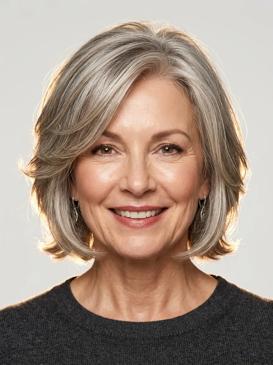20 Bob Hairstyles for Women Over 60 That Are Easy to Style in 2026