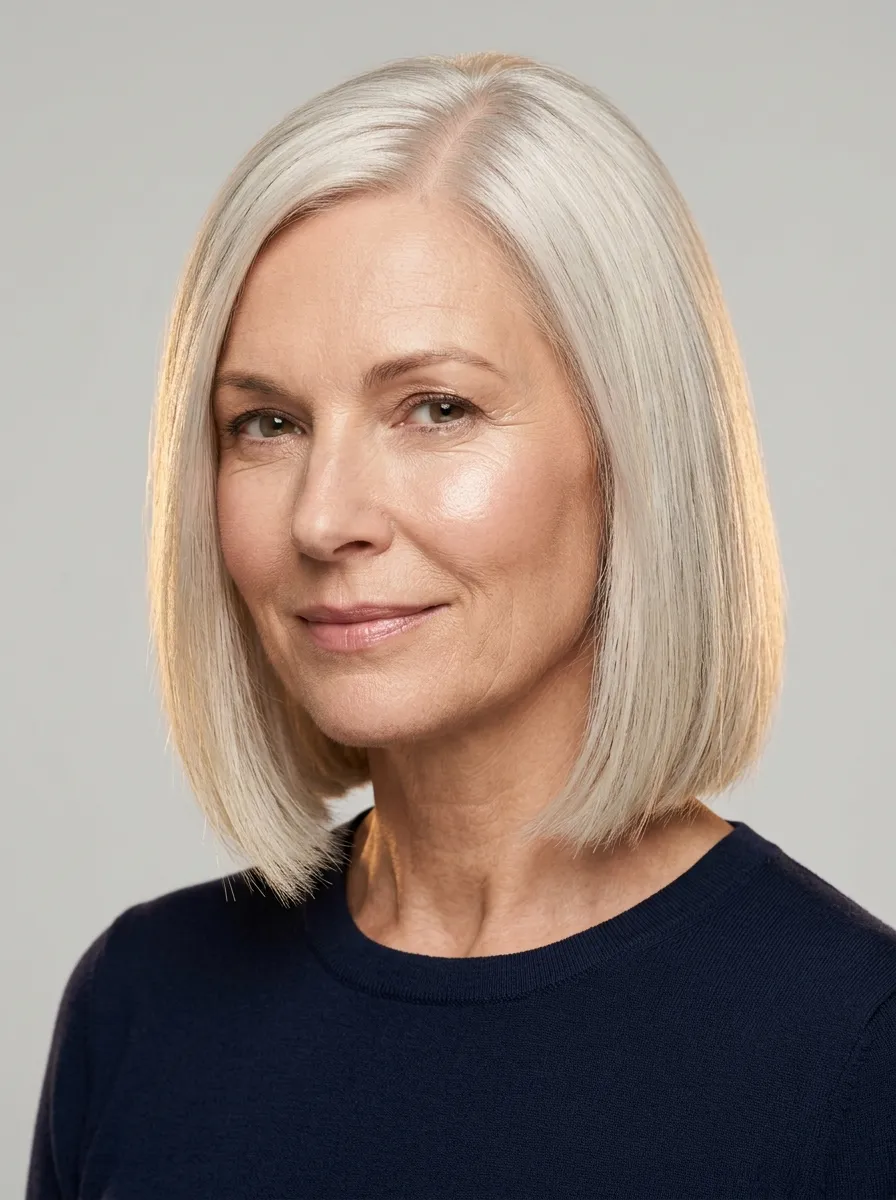 20 Bob Hairstyles for Women Over 60 That Are Easy to Style in 2026
