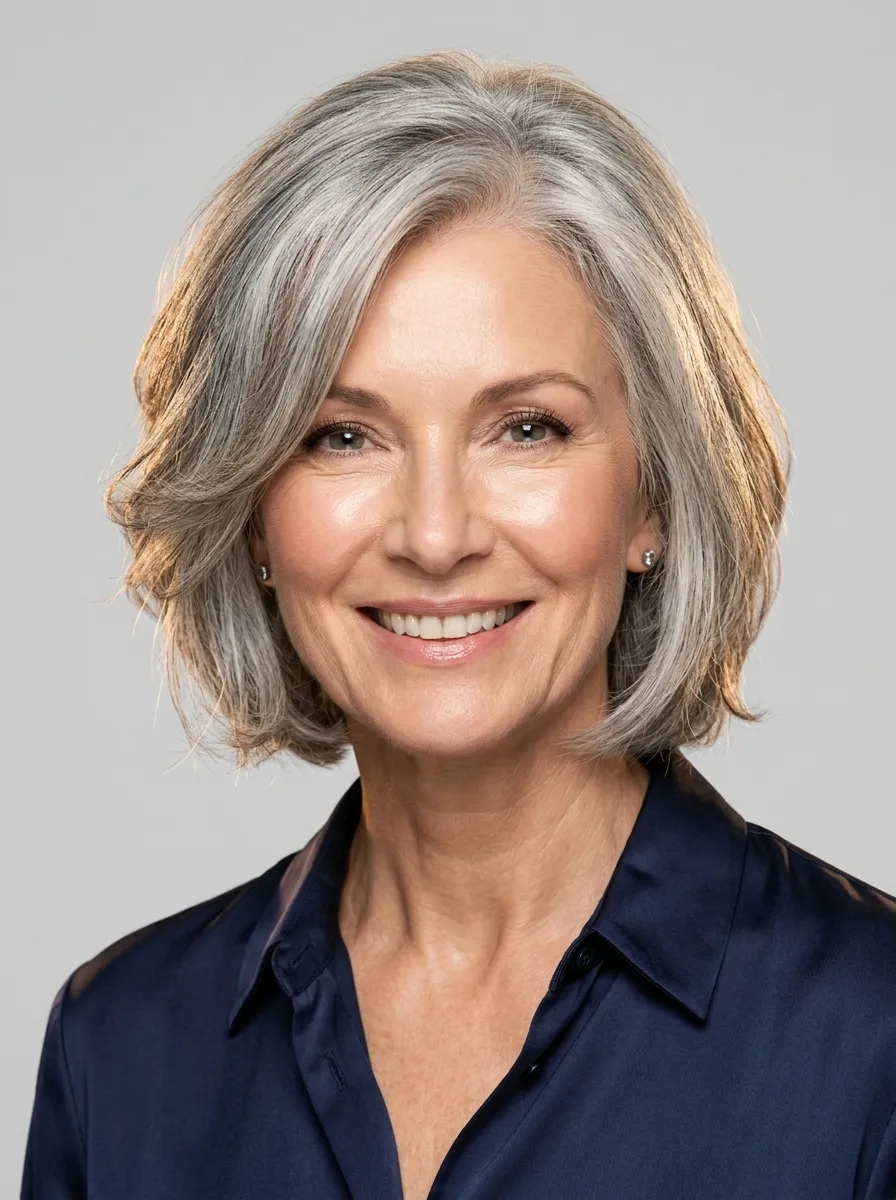 20 Bob Hairstyles for Women Over 60 That Are Easy to Style in 2026