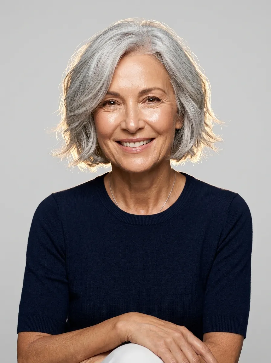 20 Bob Hairstyles for Women Over 60 That Are Easy to Style in 2026