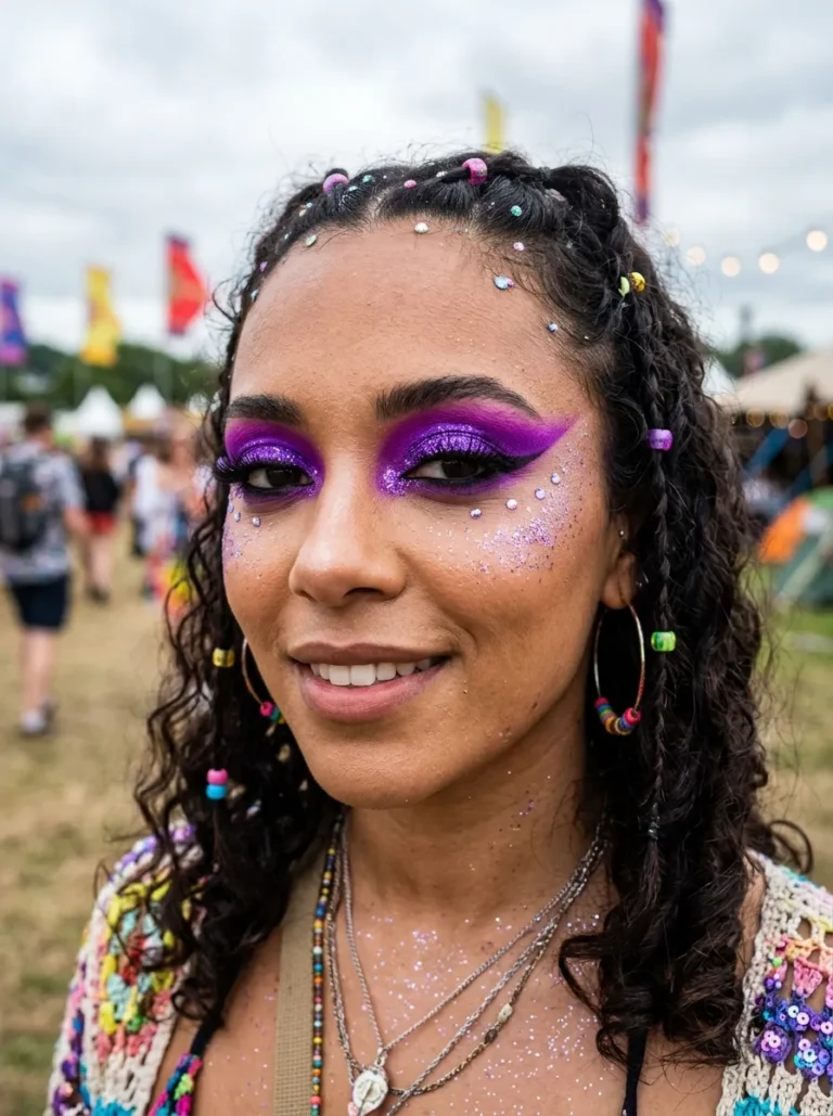 14 Bold Eyeshadow Ideas for a Festival Makeup Look