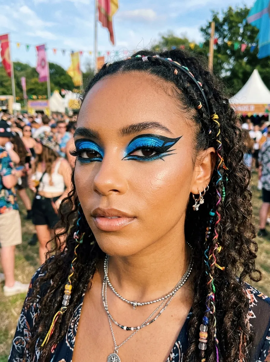 14 Bold Eyeshadow Ideas for a Festival Makeup Look 6 14 Bold Eyeshadow Ideas for a Festival Makeup Look