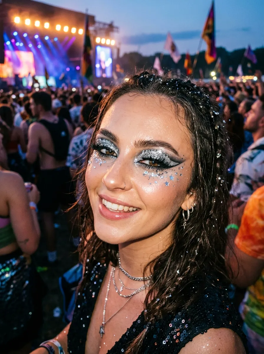 14 Bold Eyeshadow Ideas for a Festival Makeup Look 7 14 Bold Eyeshadow Ideas for a Festival Makeup Look