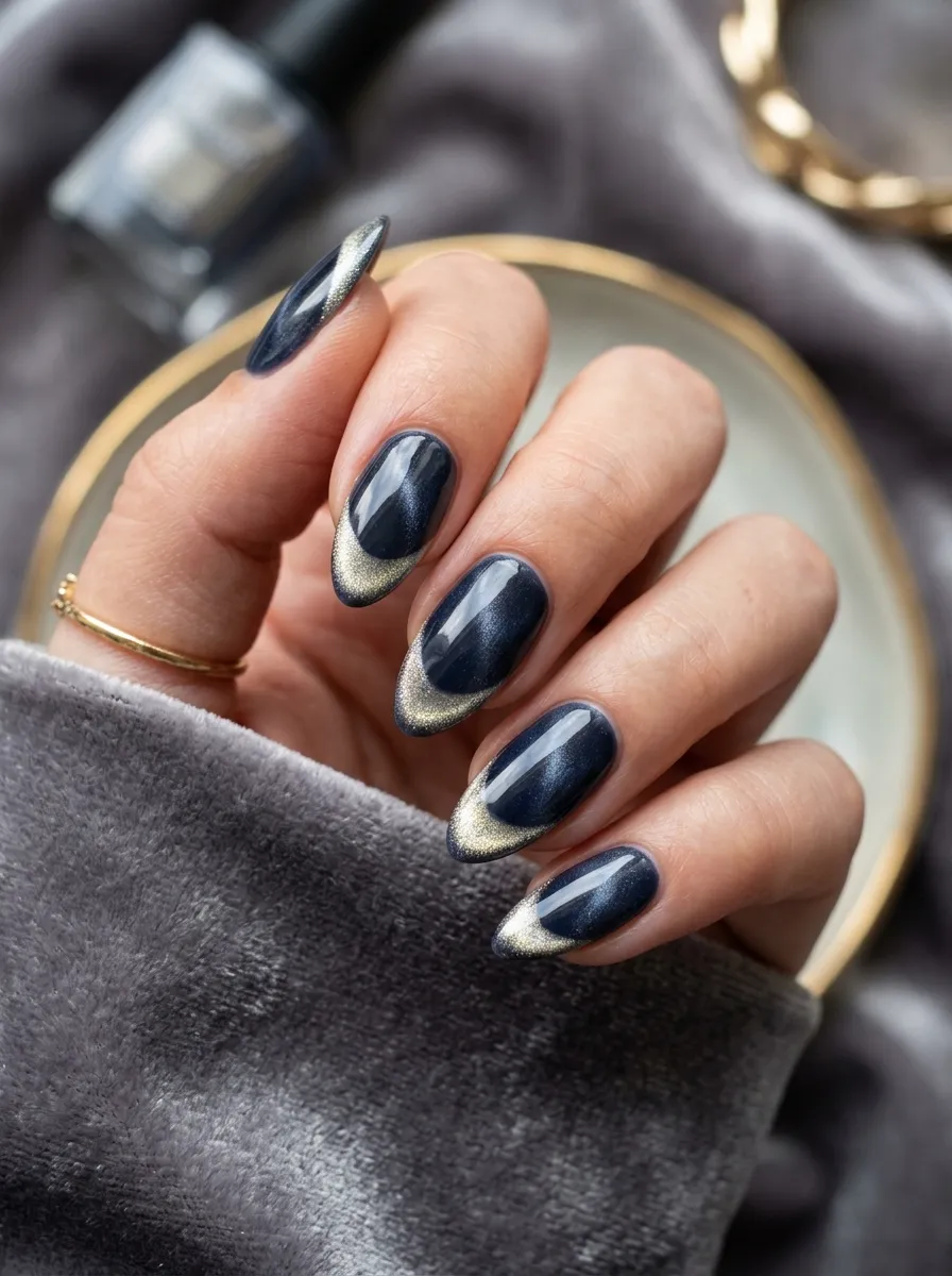12 Cat Eye Nails: Magnetic Designs That Shimmer & Shift in Light