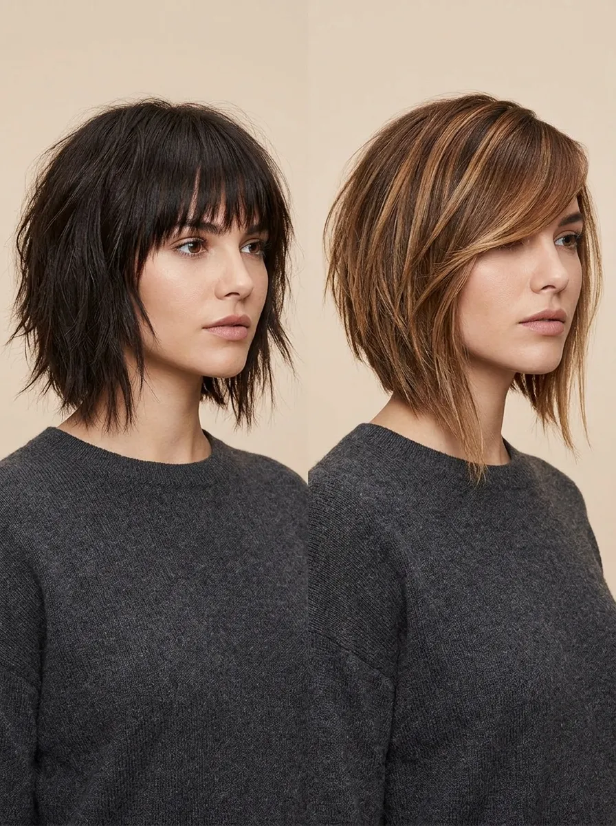 19 Choppy Bob Hairstyles With Bangs That Give You Volume, Shape, and Real Style