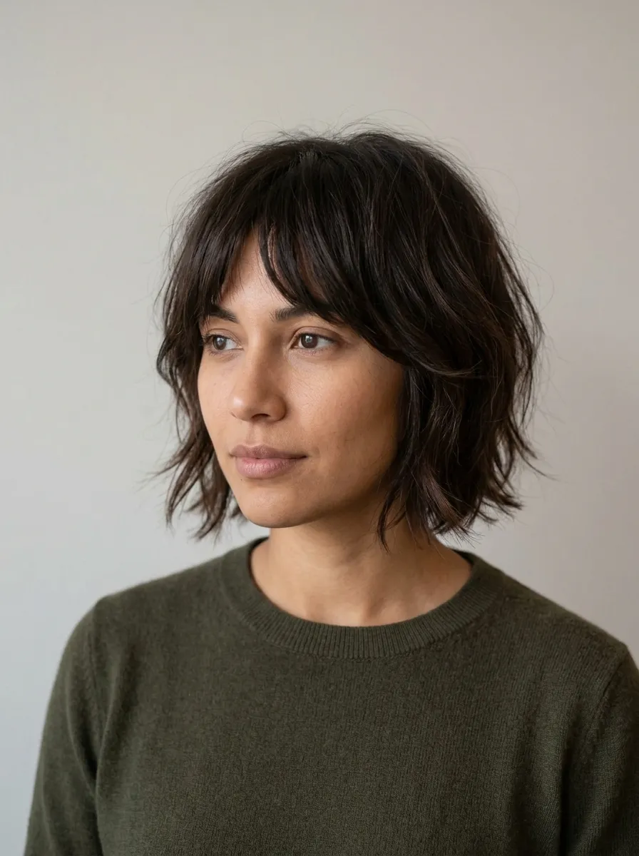 19 Choppy Bob Hairstyles With Bangs That Give You Volume, Shape, and Real Style