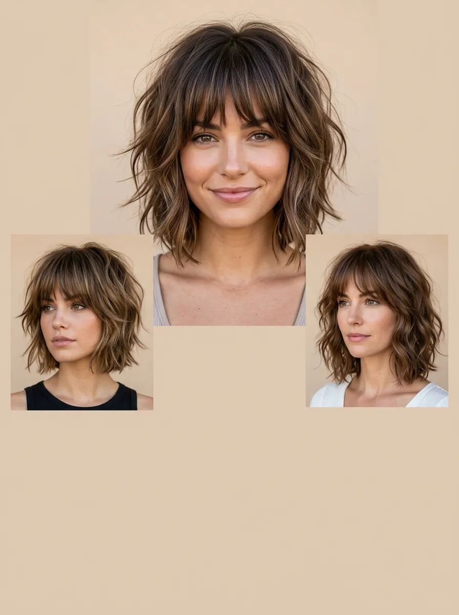 19 Choppy Bob Hairstyles With Bangs That Give You Volume, Shape, and Real Style