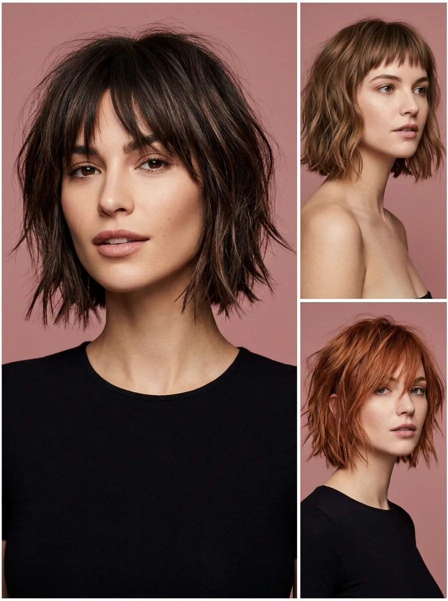 19 Choppy Bob Hairstyles With Bangs That Give You Volume, Shape, and Real Style