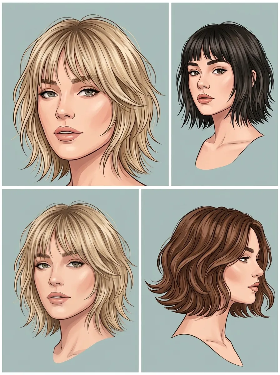 19 Choppy Bob Hairstyles With Bangs That Give You Volume, Shape, and Real Style