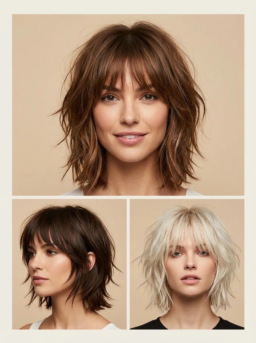 19 Choppy Bob Hairstyles With Bangs That Give You Volume, Shape, and Real Style