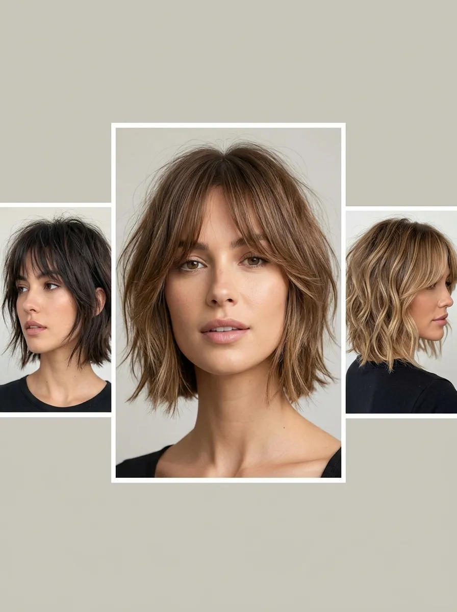 19 Choppy Bob Hairstyles With Bangs That Give You Volume, Shape, and Real Style