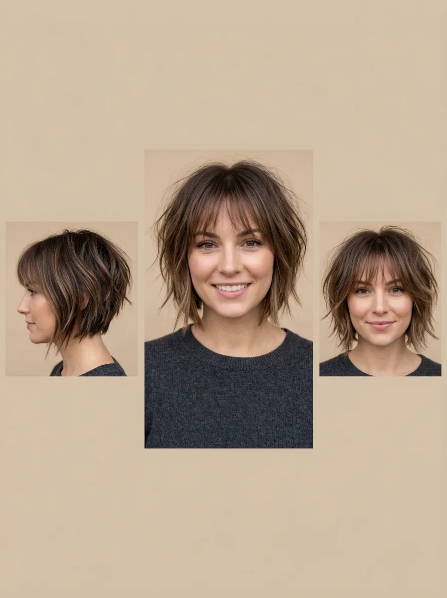 19 Choppy Bob Hairstyles With Bangs That Give You Volume, Shape, and Real Style