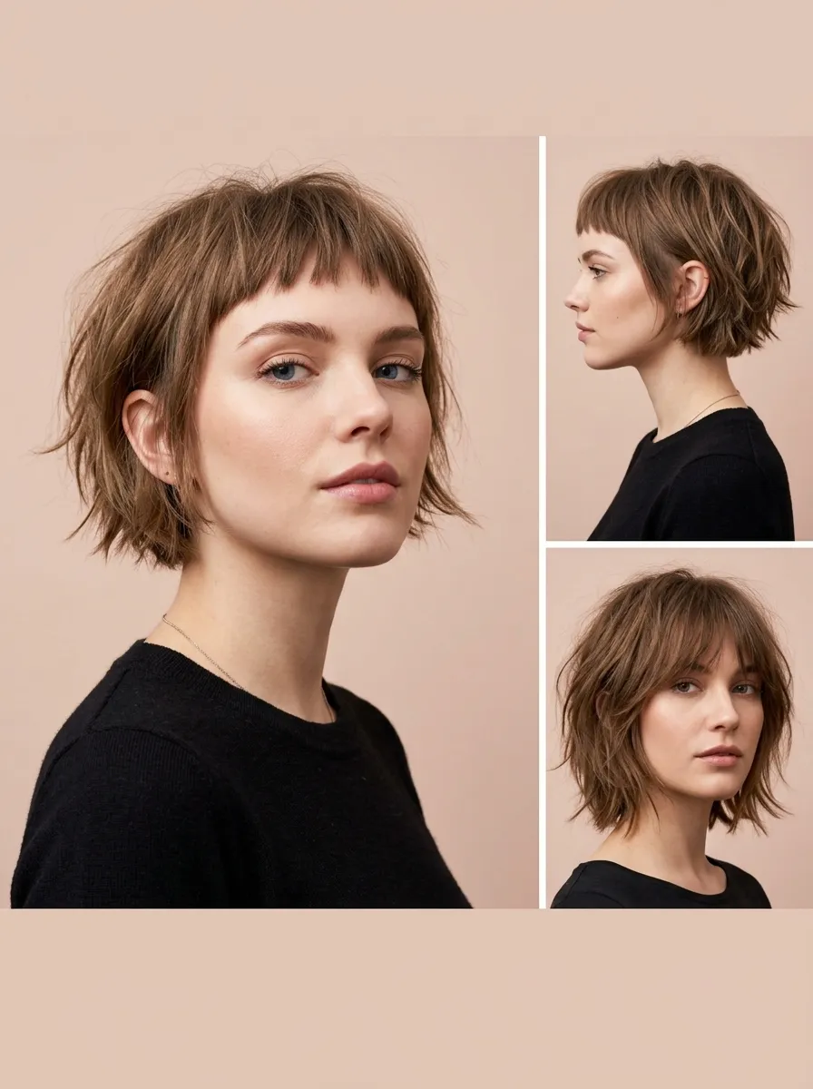 19 Choppy Bob Hairstyles With Bangs That Give You Volume, Shape, and Real Style