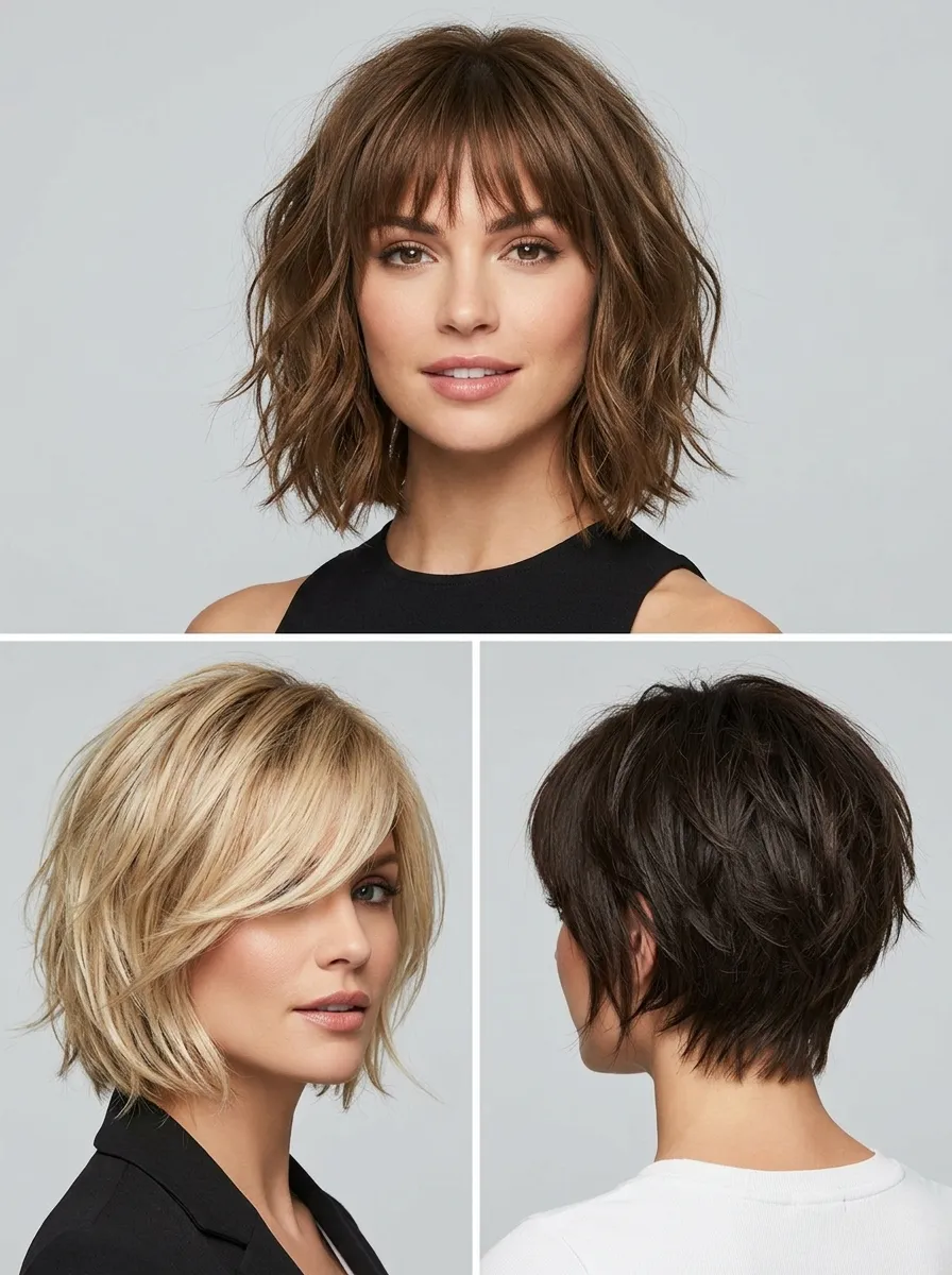 19 Choppy Bob Hairstyles With Bangs That Give You Volume, Shape, and Real Style