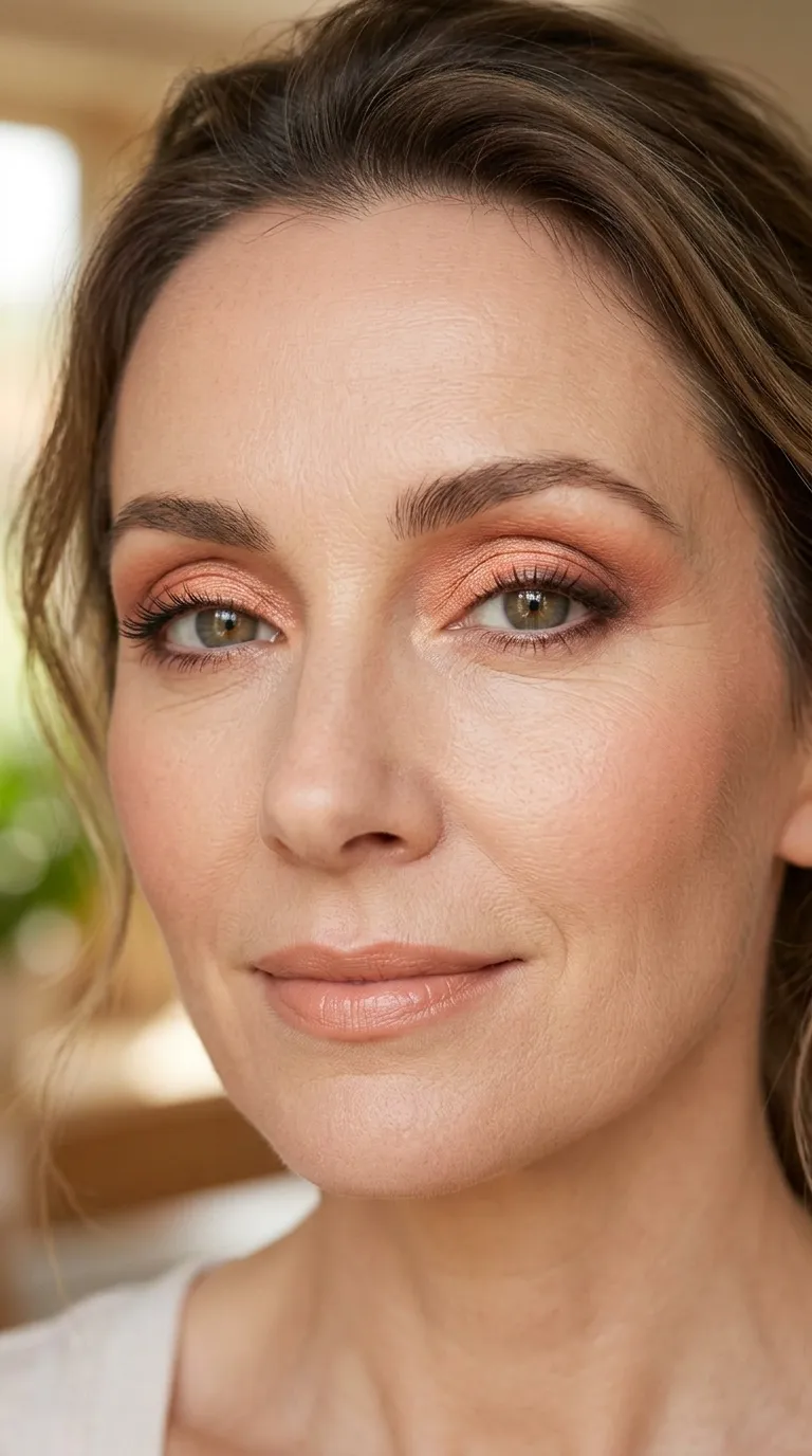 16 Colorful Eye Makeup Ideas for Mature Eyes Over 40 2 16 Colorful Eye Makeup Ideas for Mature Eyes Over 40